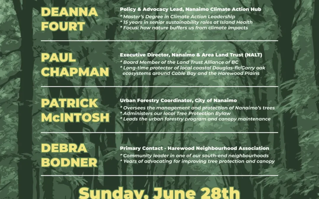 The Shade We Need – Protecting Nanaimo’s Urban Forest