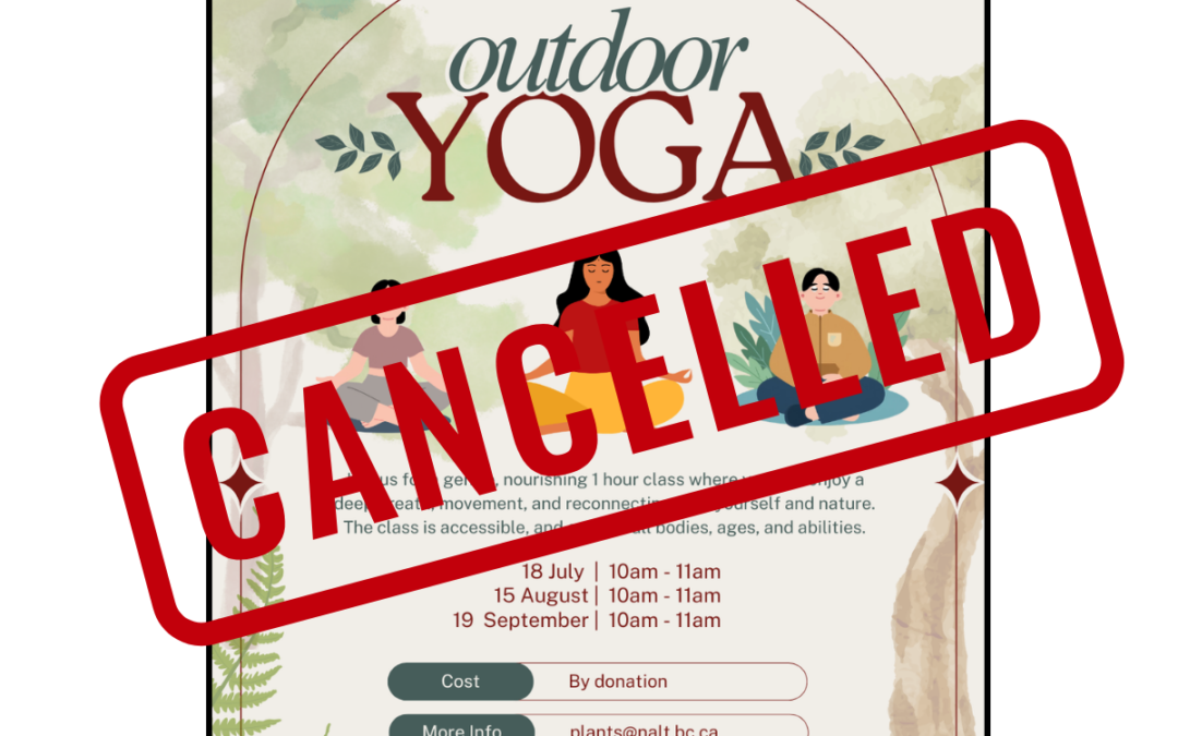 Outdoor Yoga at the NALT Nursery! CANCELLED
